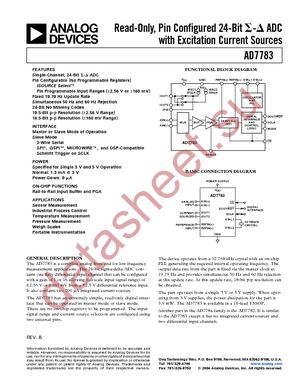 AD7783BRUZ datasheet  